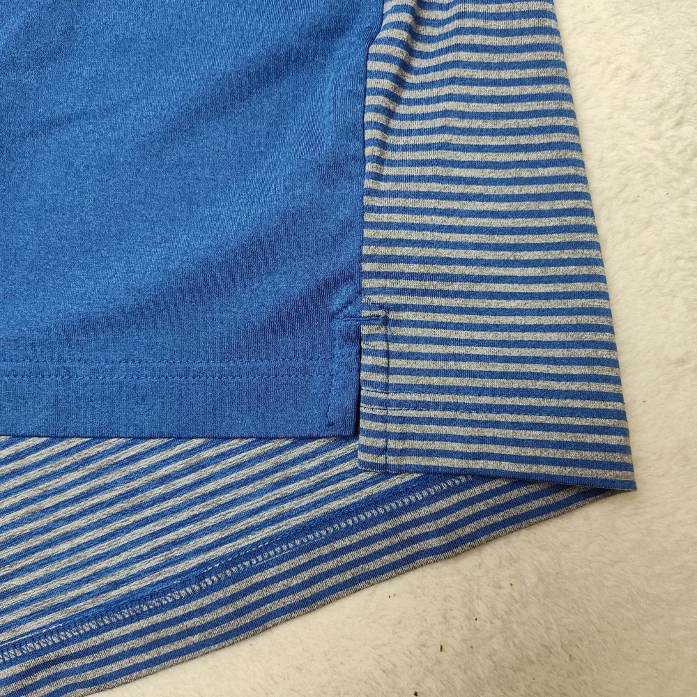 Chicago‎ Cubs Shirt Mens Large Blue MLB Baseball Under Armour HeatGear Polo